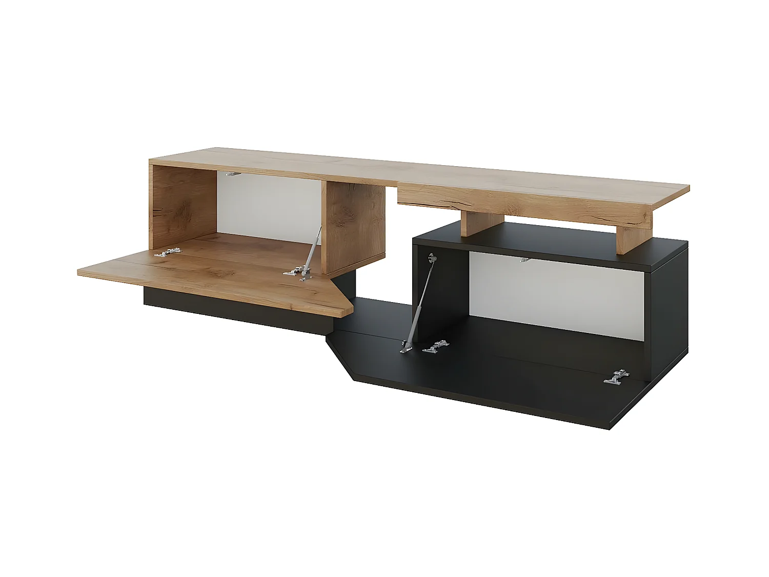 Mesa para TV Utica 102, O número de portas: 2, 160x47x35cm