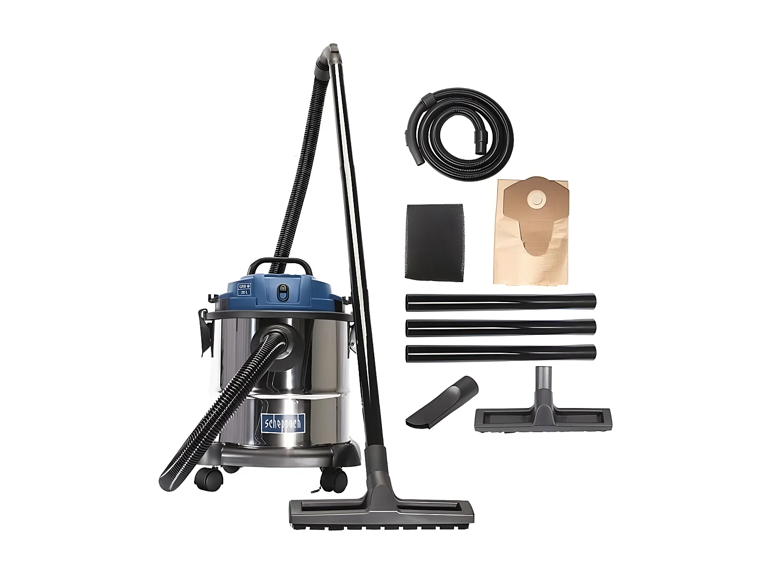 Aspirateur eau et poussiere  1200W - 20L - NTS20