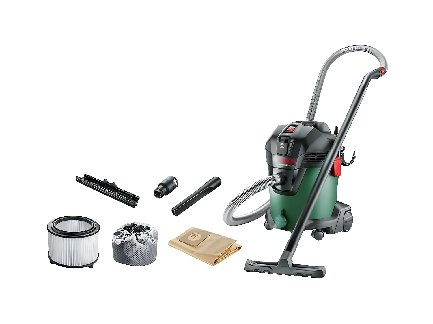 Aspiradora de agua y polvo AdvancedVac 20 - 1200W con Accesorios Completos