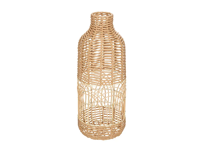 Grand Vase en Rotin tressé  H 55 cm