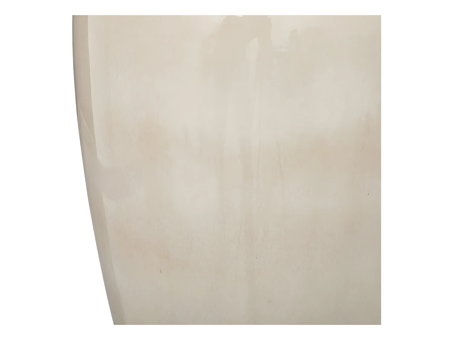 Vase en Céramique émaillée Beige H 29.5 cm