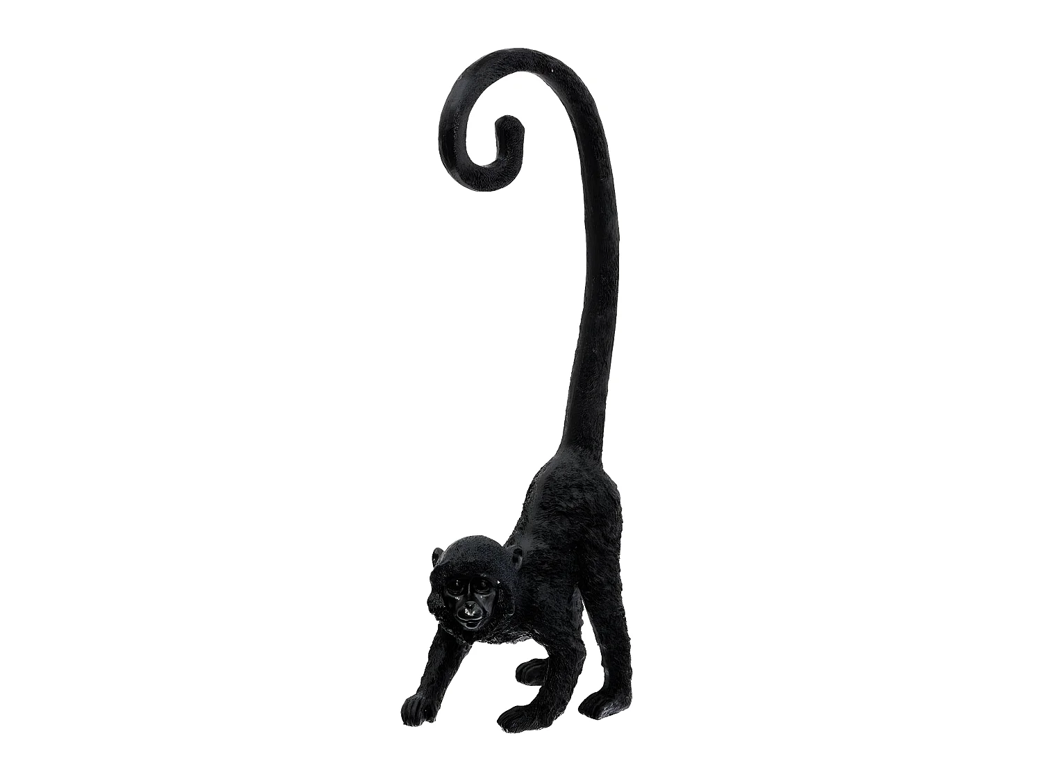 Statuette Déco "Singe" 41cm Noir