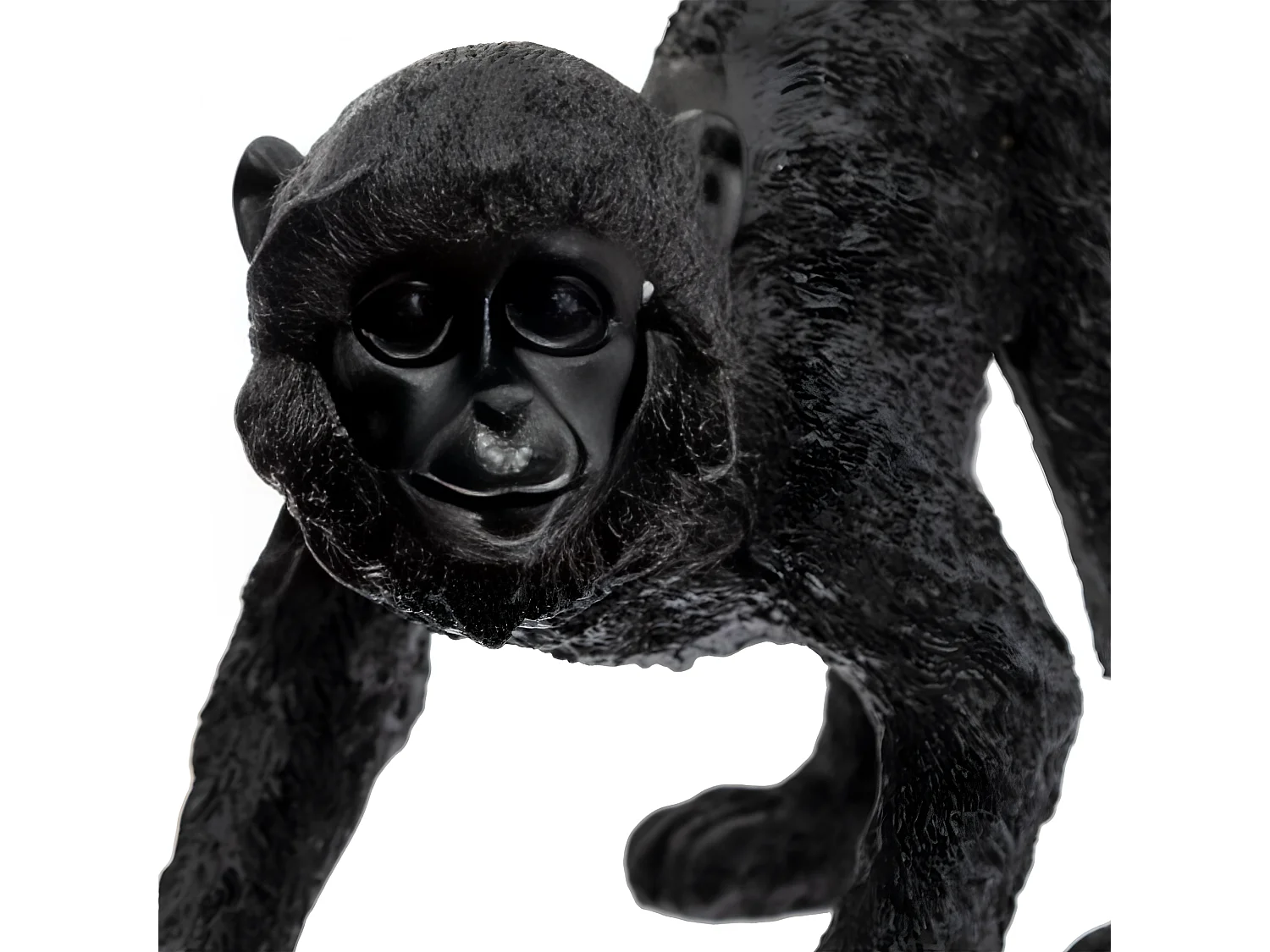 Statuette Déco "Singe" 41cm Noir