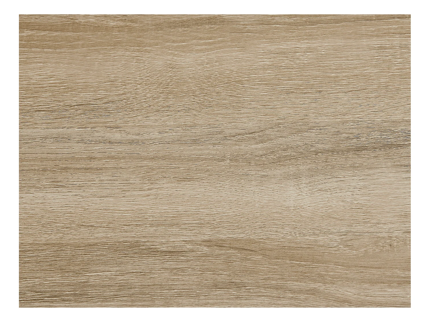 Buffet 3 portes et 3 tiroirs avec LEDs en MDF - Blanc laqué et Naturel - VADEMOSA