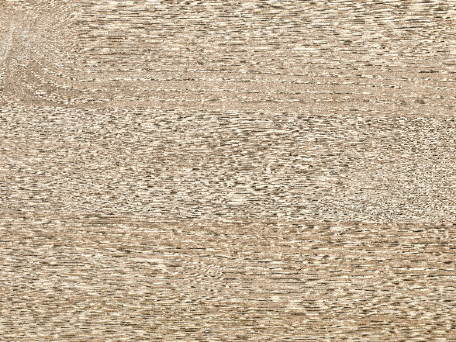 TV-Möbel - 2 Türen & 2 Ablagefächer - mit LED-Beleuchtung - MDF - Weiß lackiert und Holzfarben - VADEMOSA