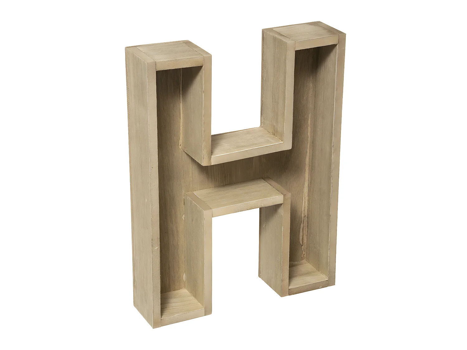 Mot Déco à Poser "Home" 83cm Beige