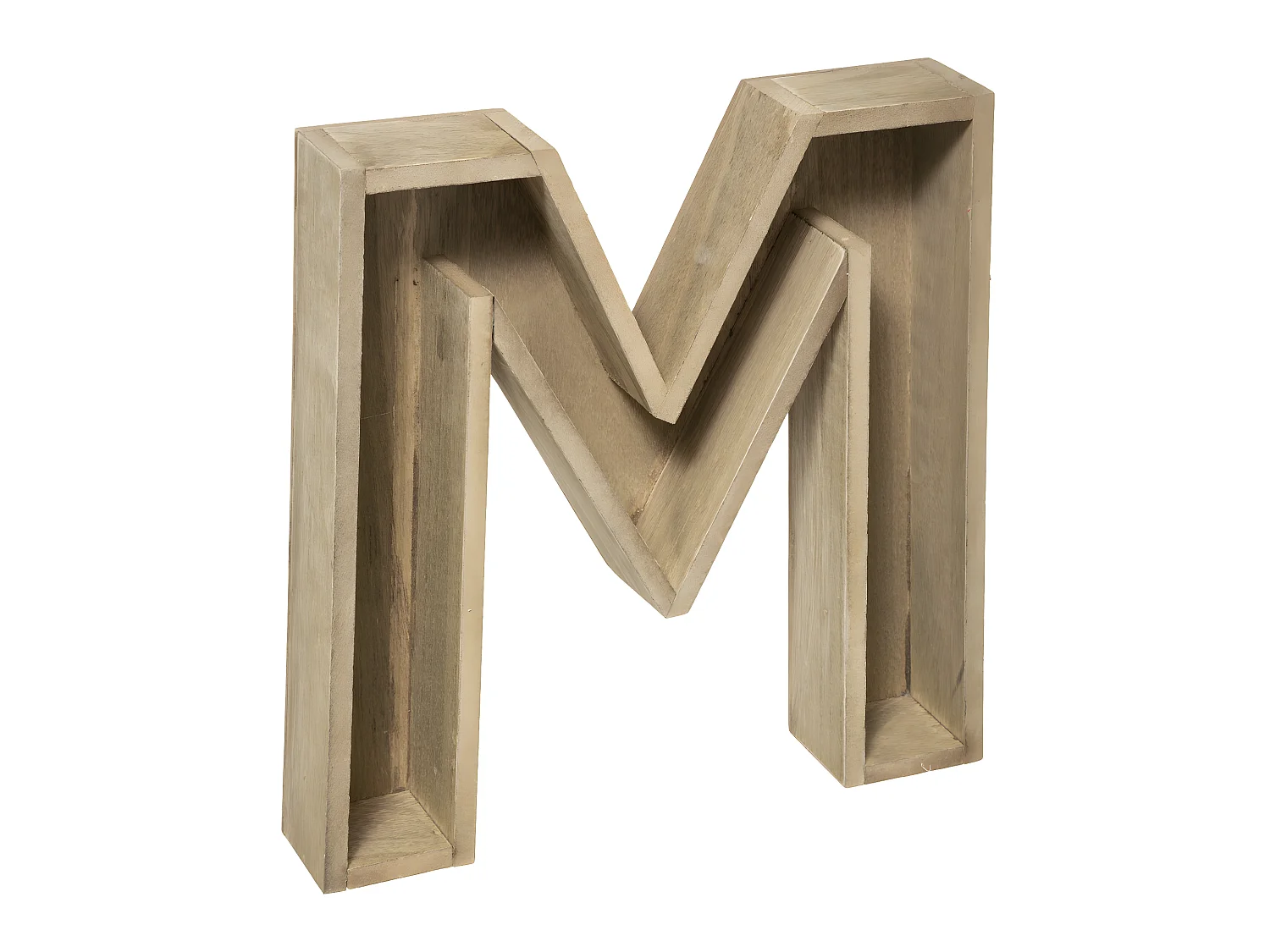 Mot Déco à Poser "Home" 83cm Beige