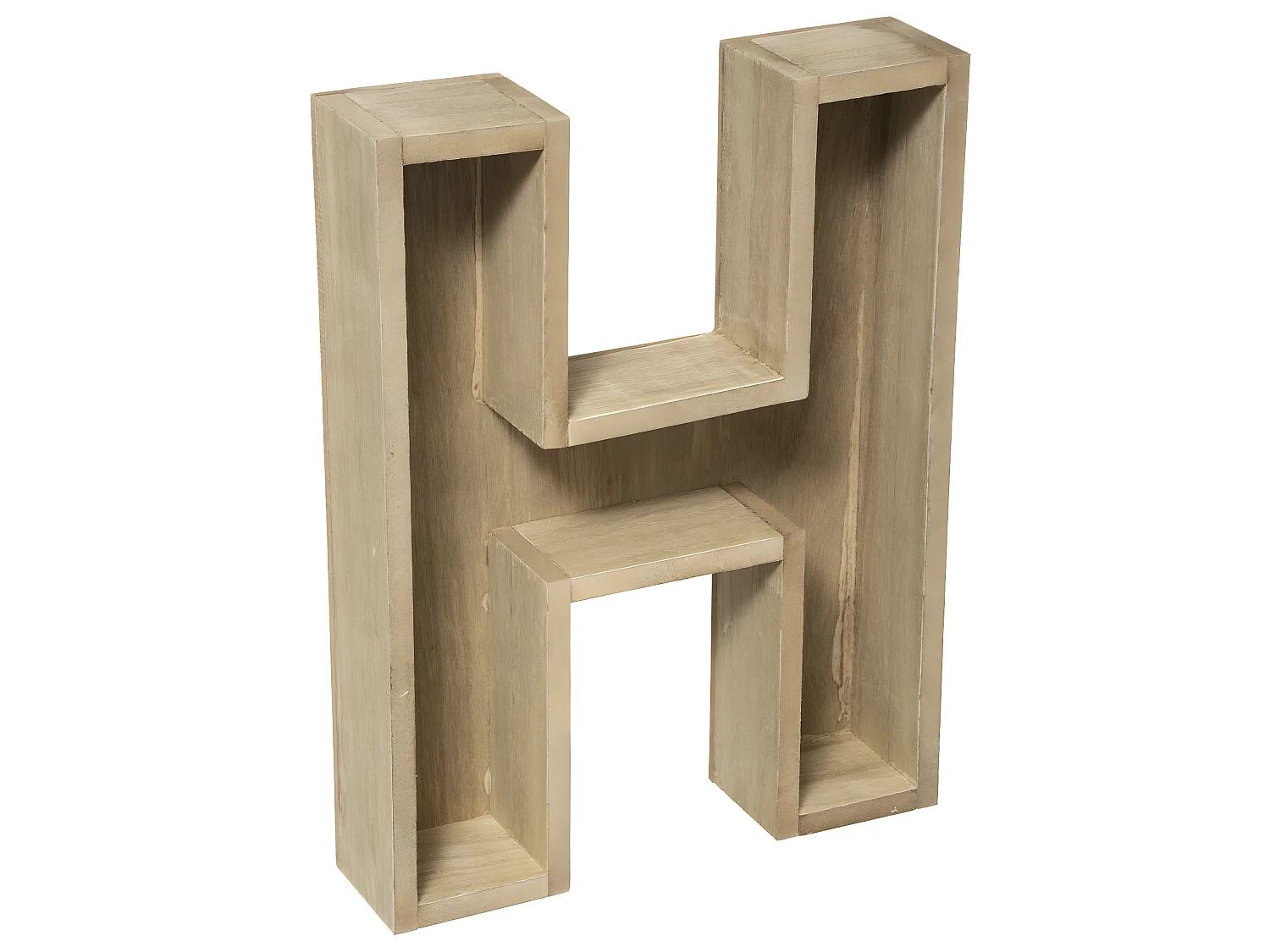 Mot Déco à Poser "Home" 83cm Beige