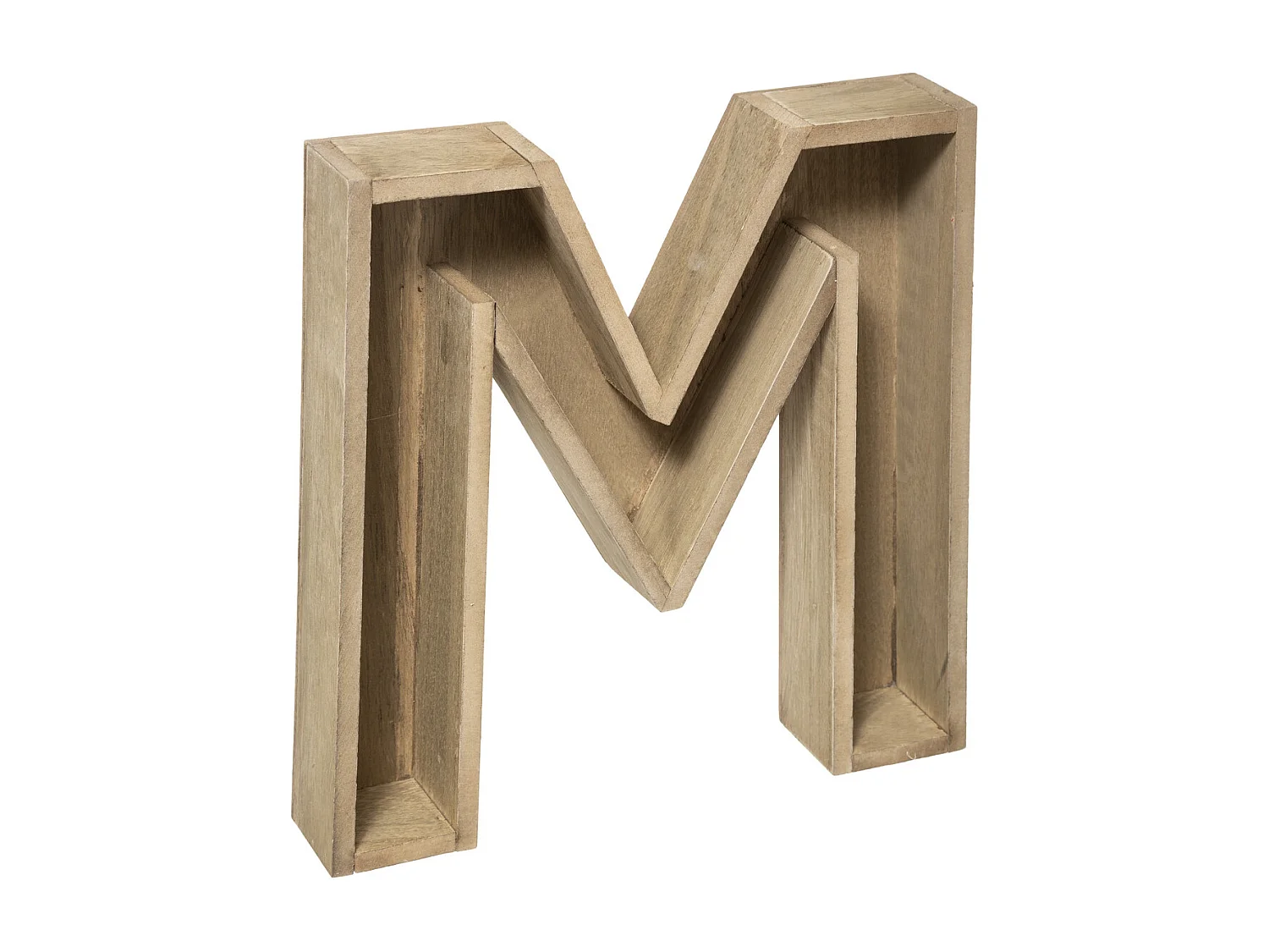 Mot Déco à Poser "Home" 83cm Beige