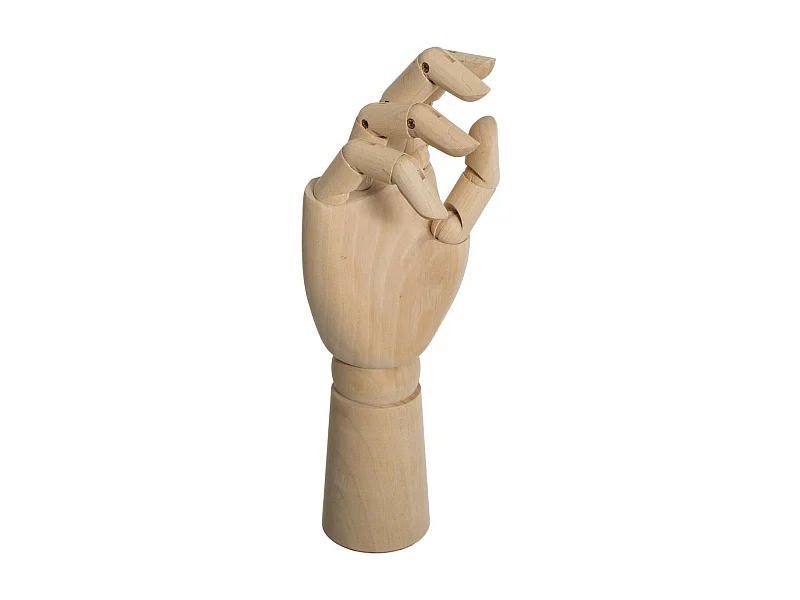 Main Déco en Bois "Collect" 30cm Naturel