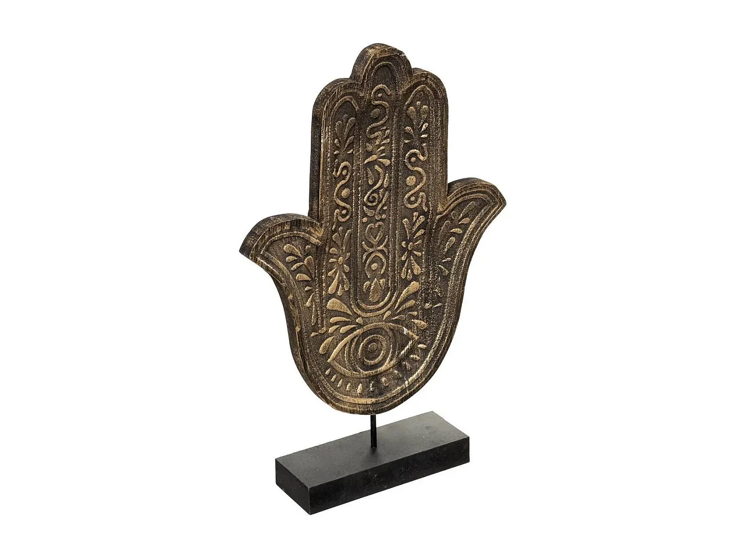 Main de Fatma Déco "Oasis" 37cm Or