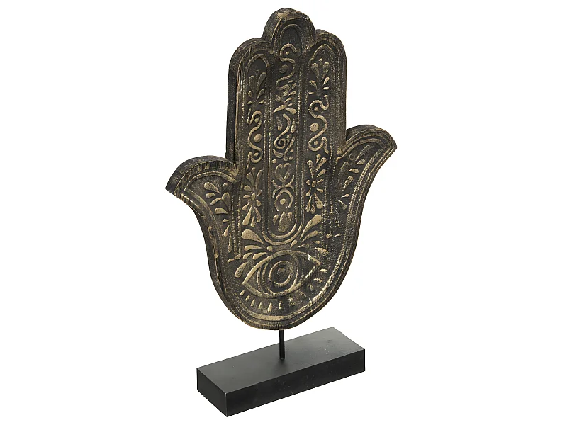 Main de Fatma Déco "Oasis" 37cm Or