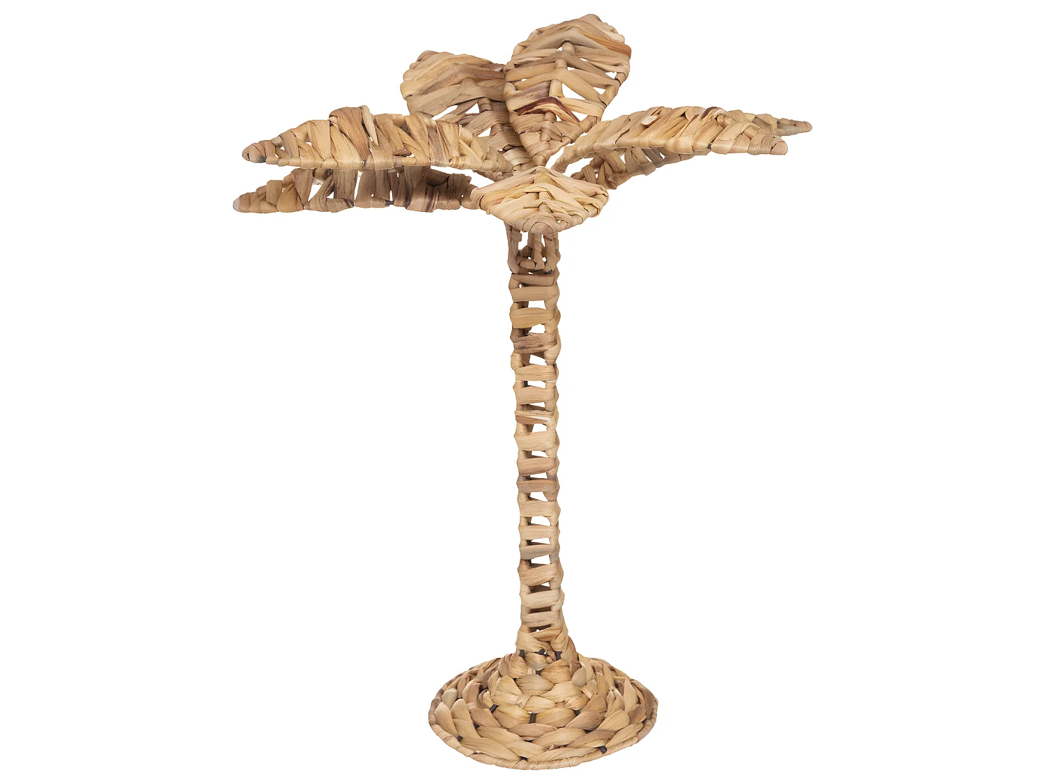Palmier Déco en Jacinthe "Palm" 42cm Beige