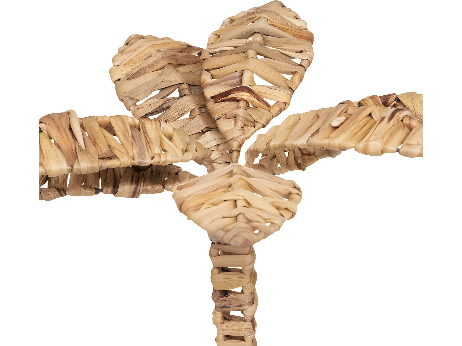 Palmier Déco en Jacinthe "Palm" 42cm Beige