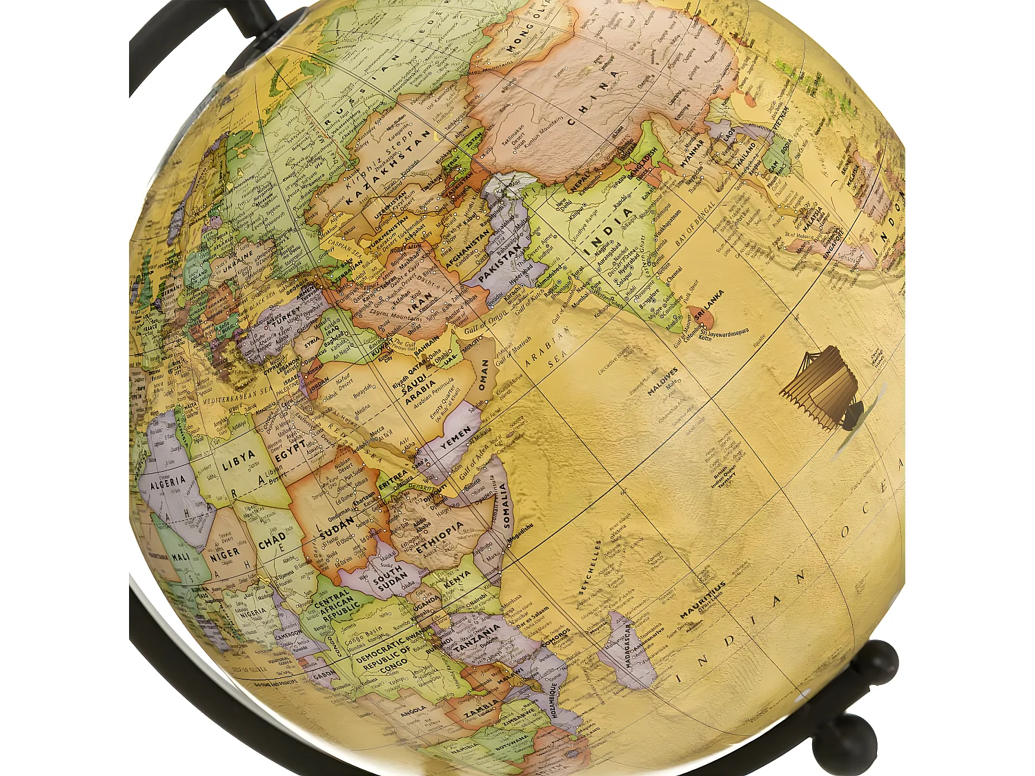 Globe Déco Géant "Wild" 75cm Multicolore