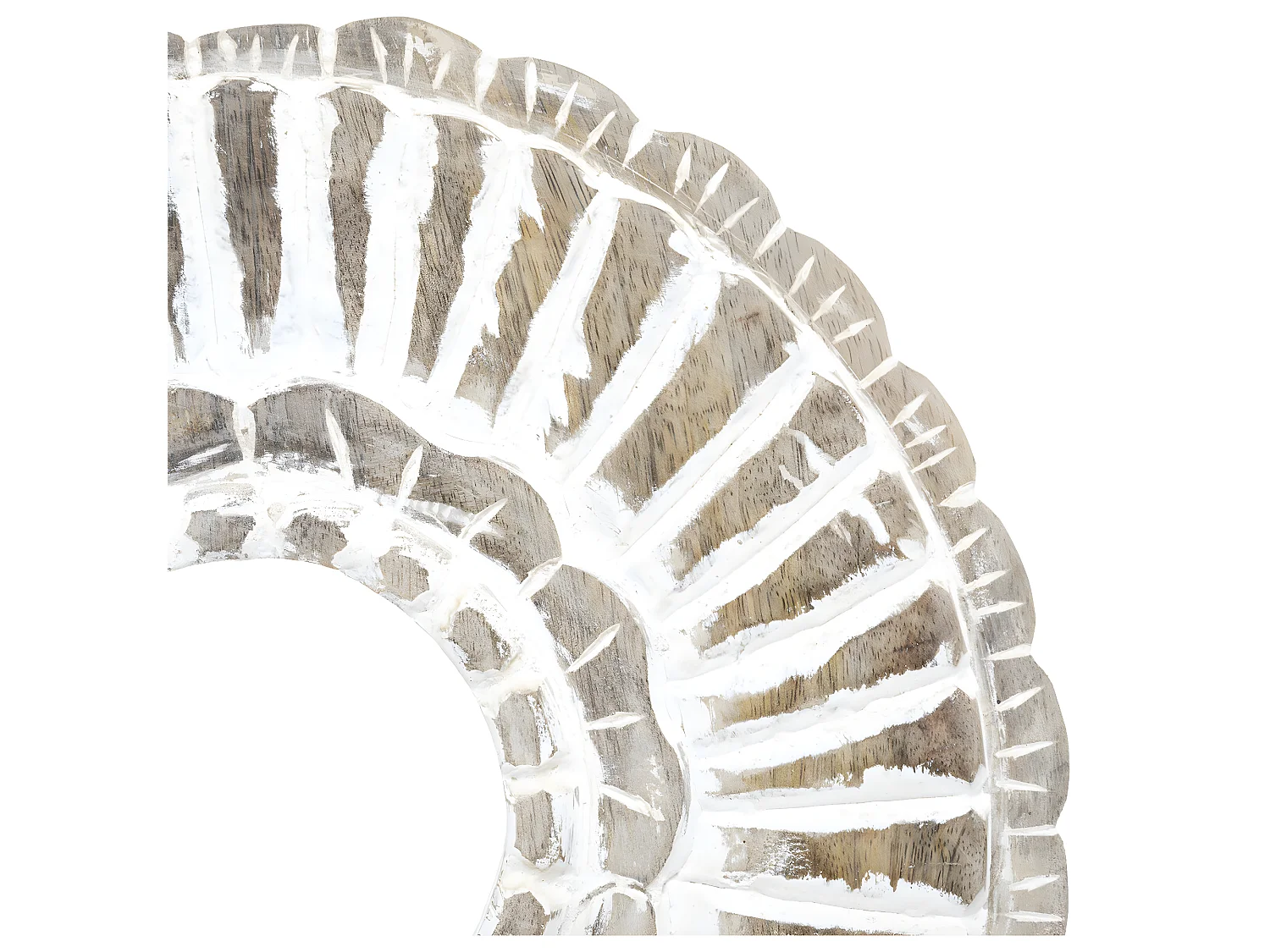 Cercle Déco à Poser "Rond" 43cm Beige Lin