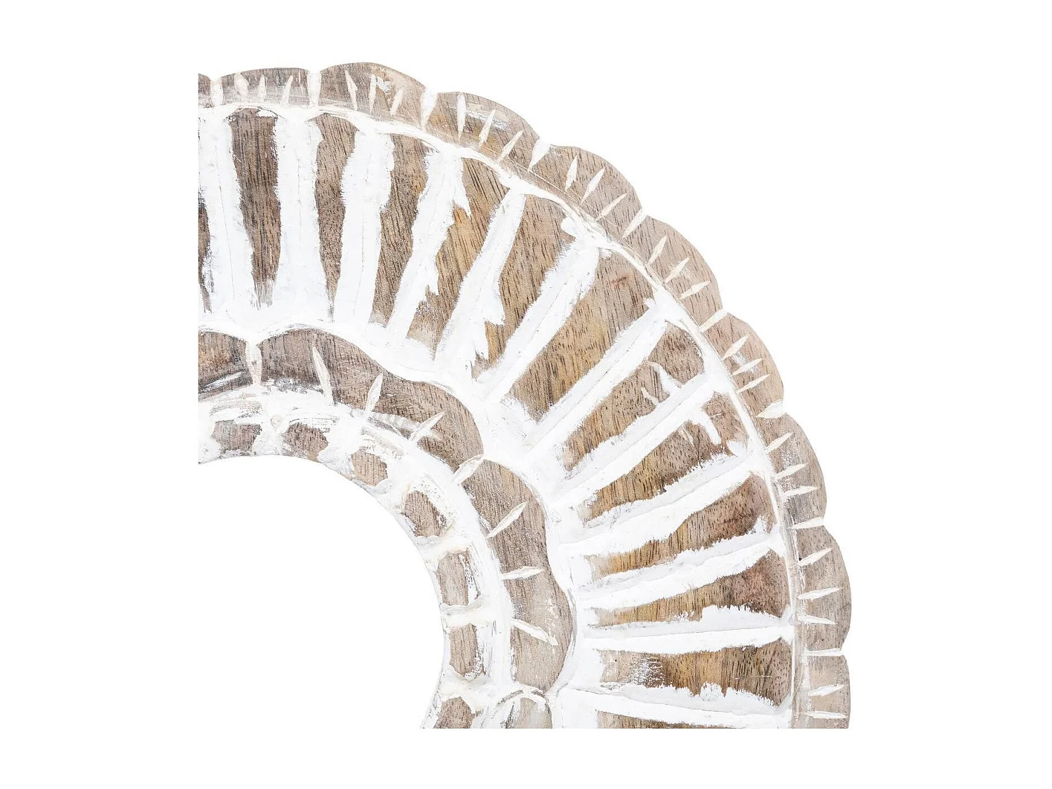 Cercle Déco à Poser "Rond" 43cm Beige Lin