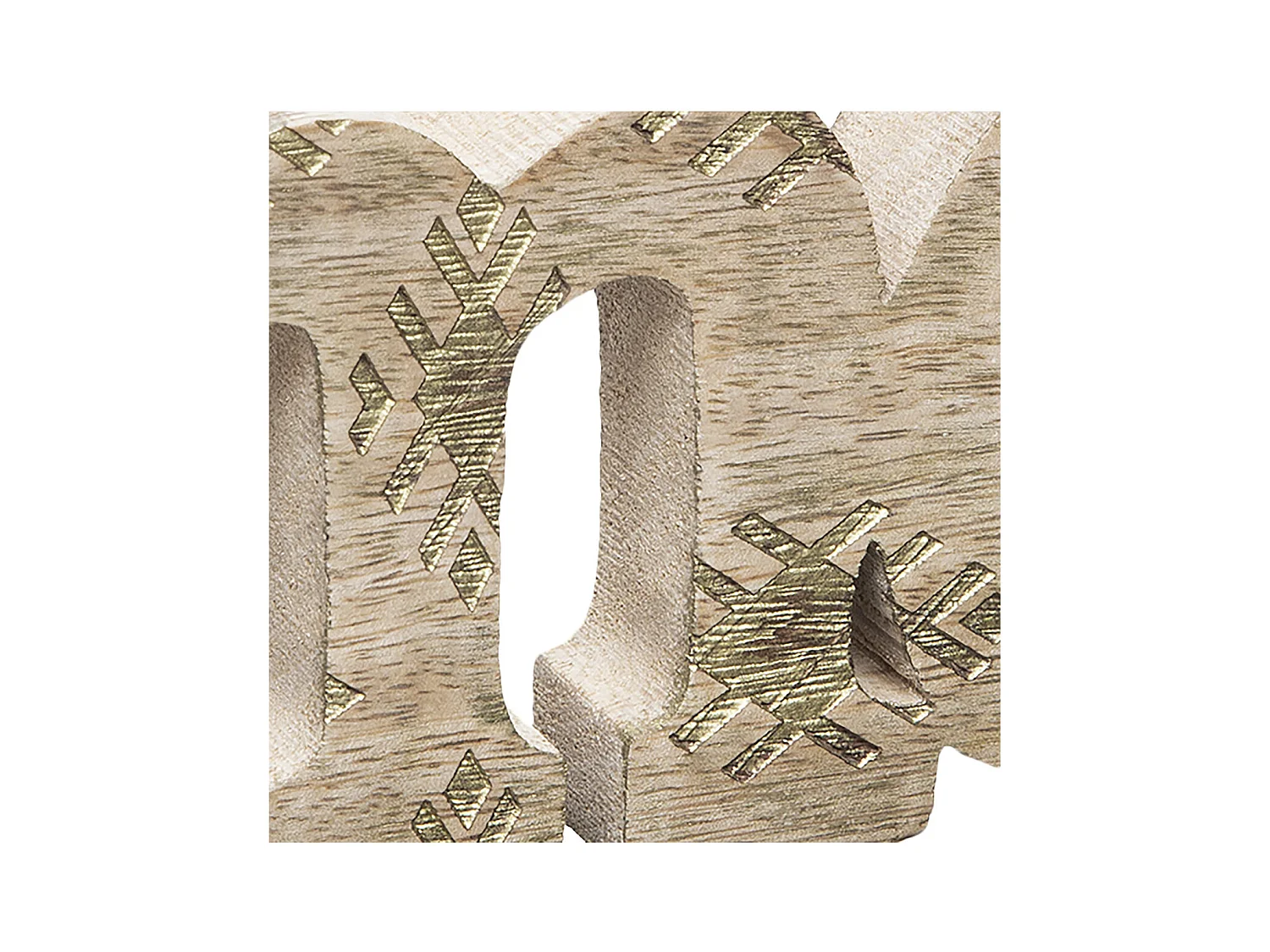 Mot à Poser Déco en Bois "Amour" 30cm Beige