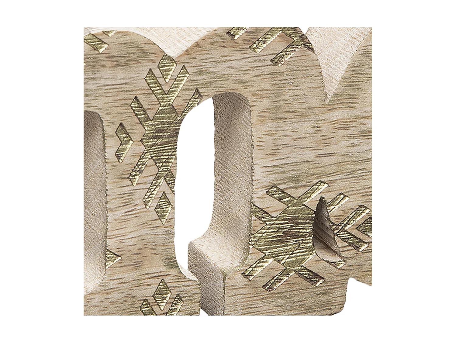 Mot à Poser Déco en Bois "Amour" 30cm Beige