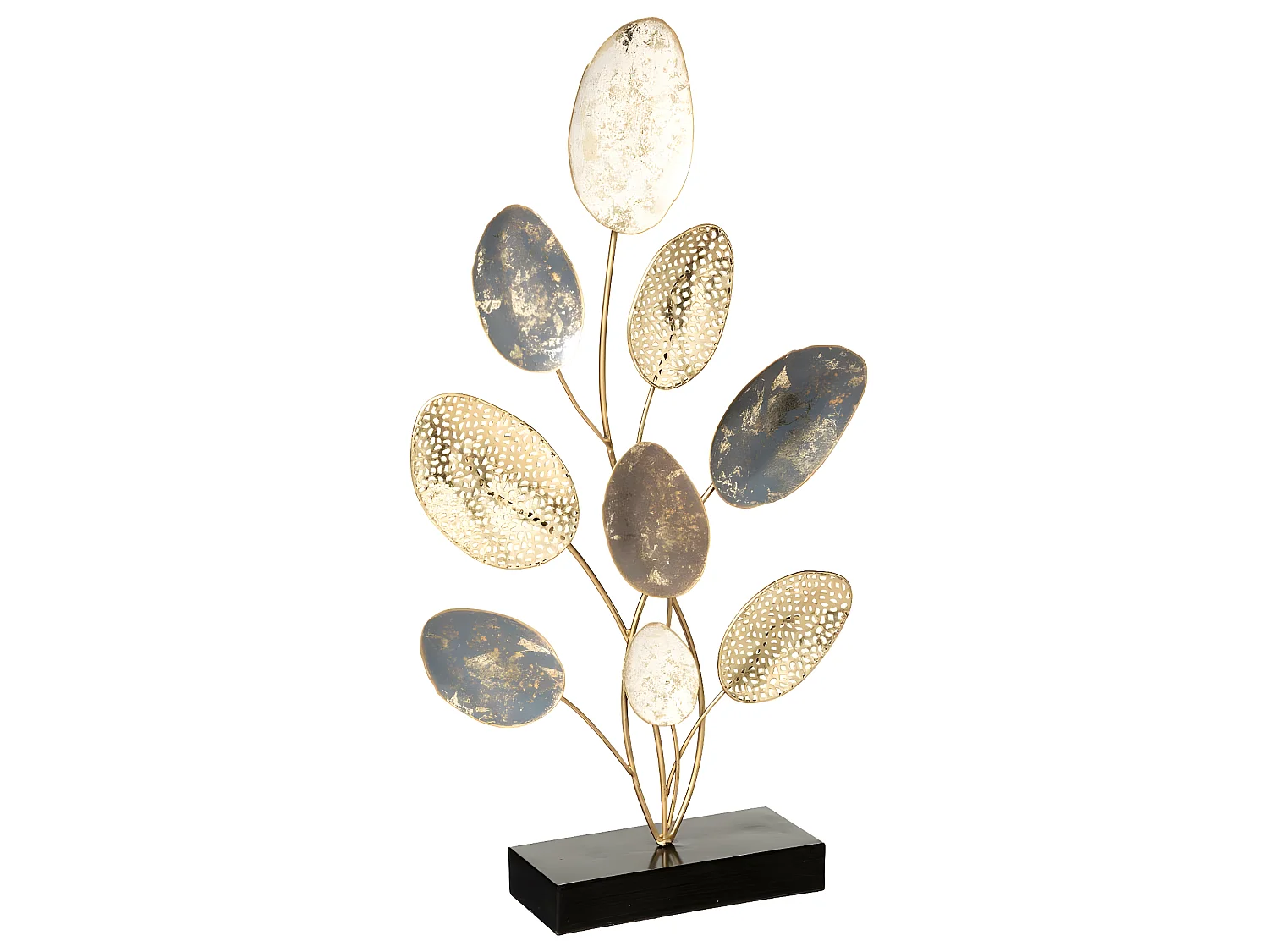 Décoration à Poser "Objet Feuille" 53cm Multicolore