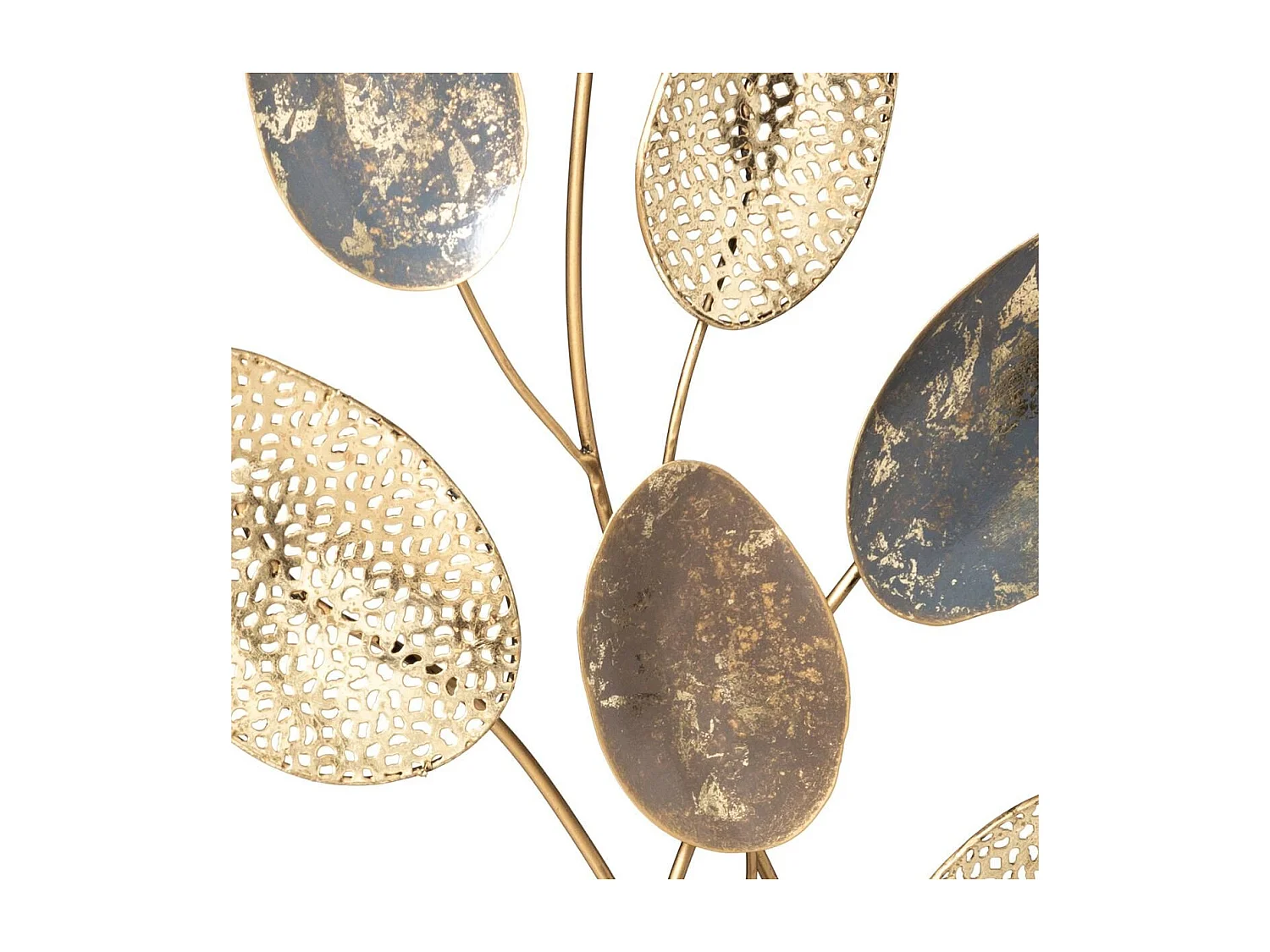 Décoration à Poser "Objet Feuille" 53cm Multicolore