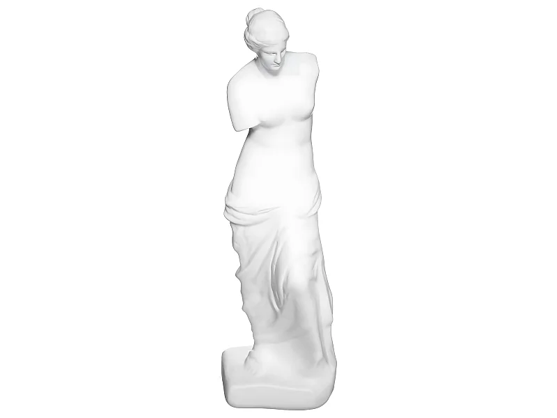 Statuette Déco "Vénus de Milo" 39cm Blanc