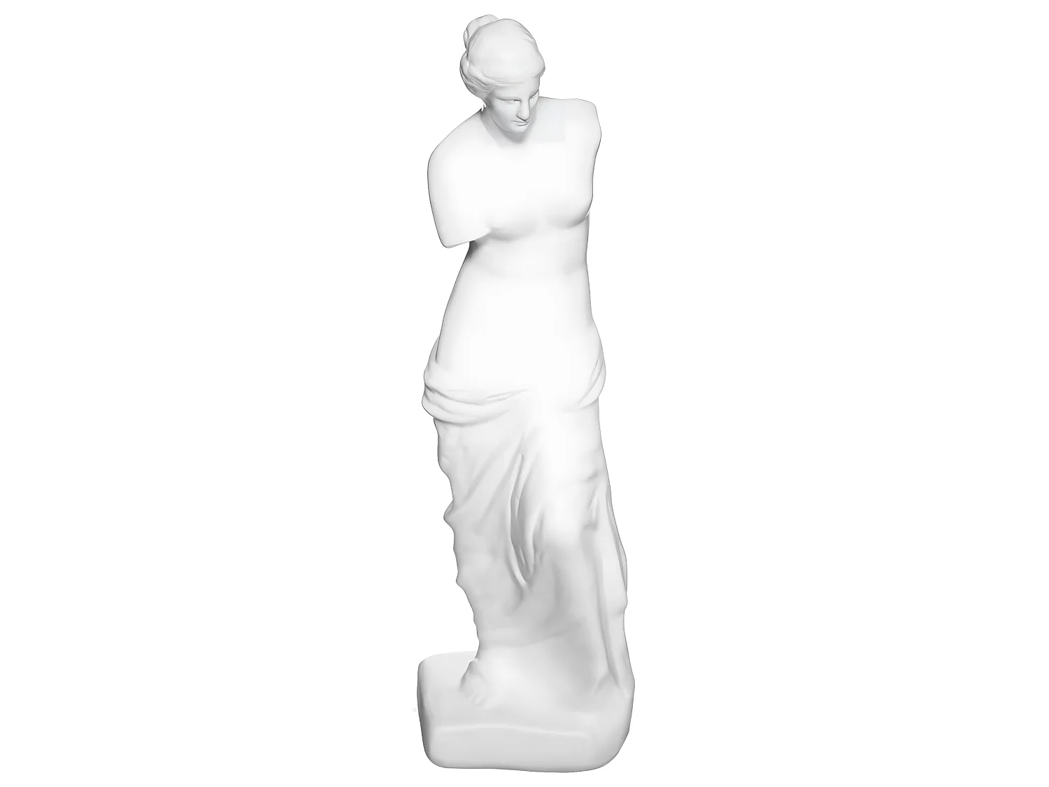 Statuette Déco "Vénus de Milo" 39cm Blanc