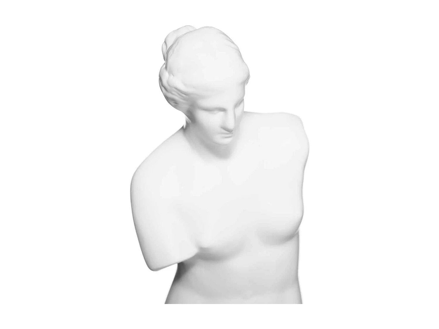 Statuette Déco "Vénus de Milo" 39cm Blanc