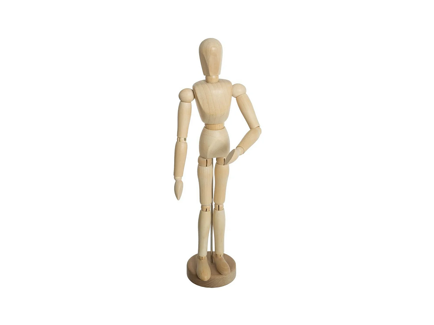 Mannequin Déco en Bois "Collect" 32cm Beige