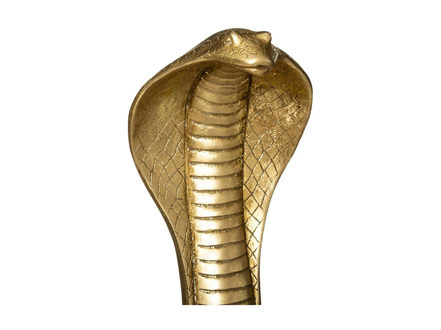 Statue Déco "Cobra" 36cm Or