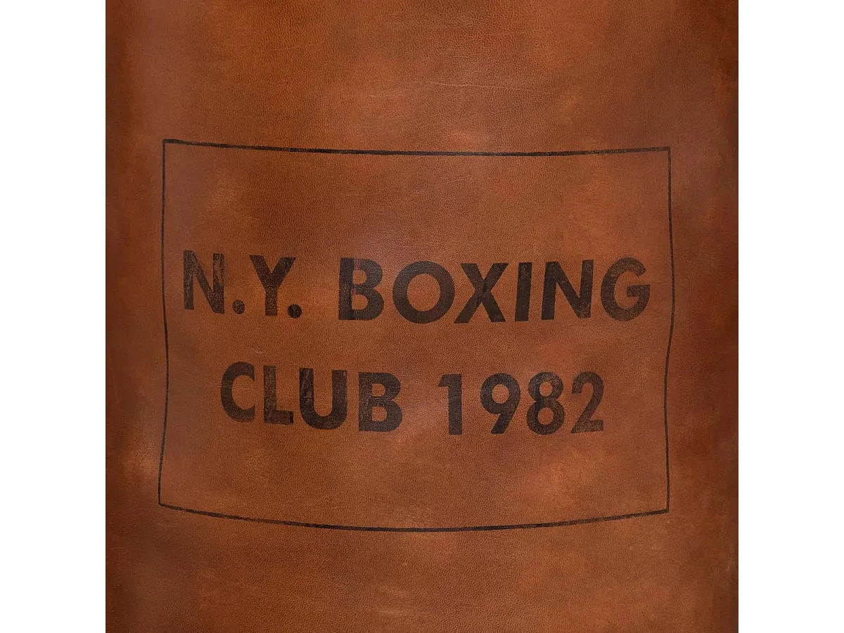Sac de Boxe en Cuir Déco "Loft" 100cm Marron