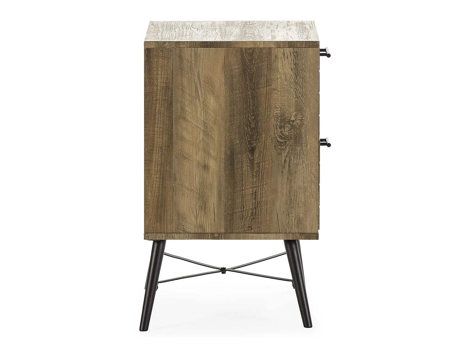 Nachttisch Clavel 2 Schubladen Rustic