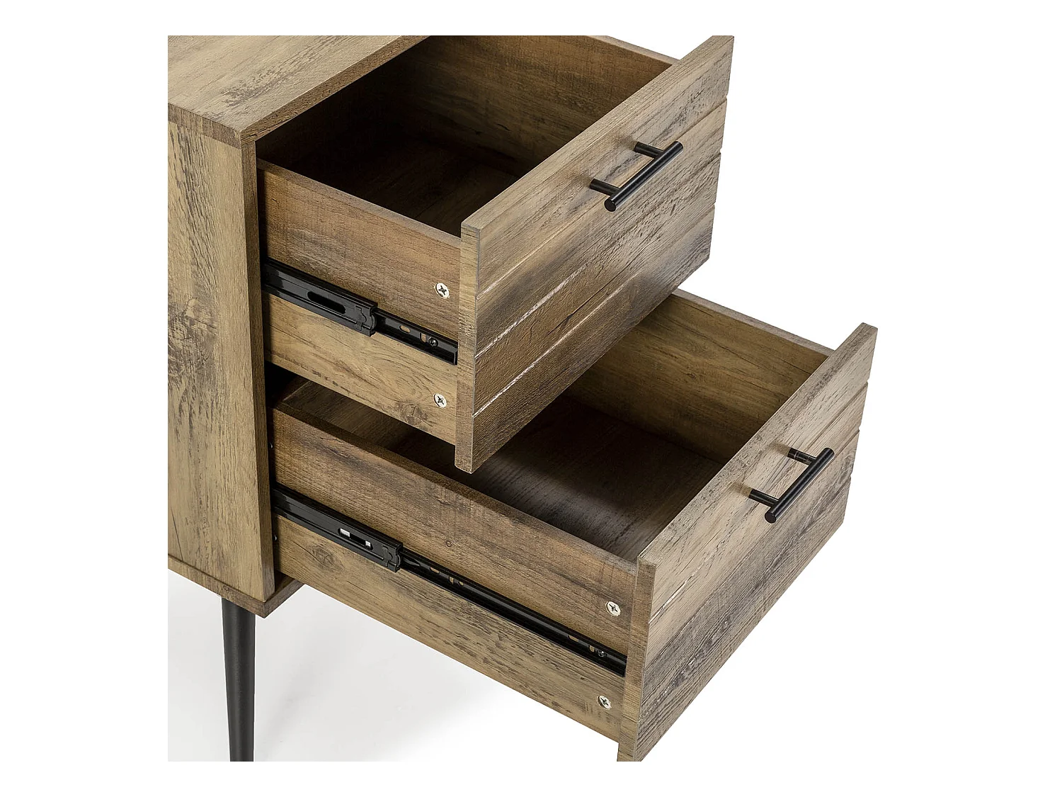 Nachttisch Clavel 2 Schubladen Rustic