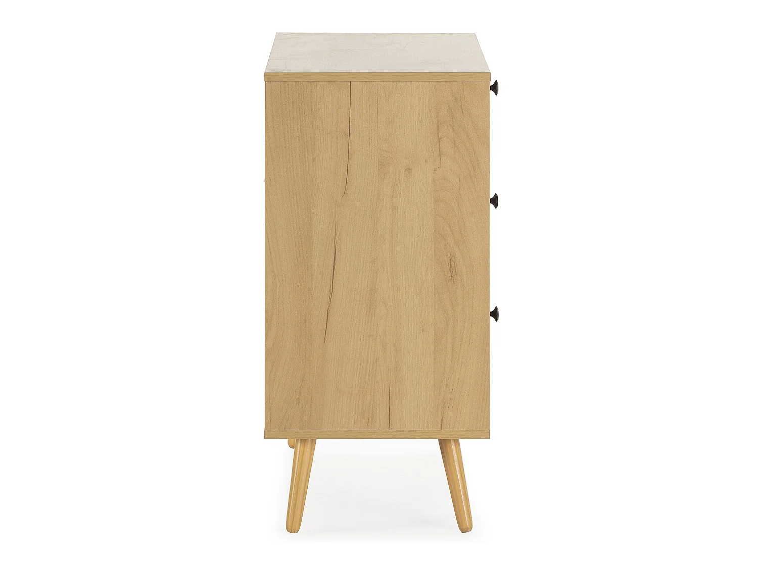 Kommode Bella 3 Schubladen Eiche Farbe