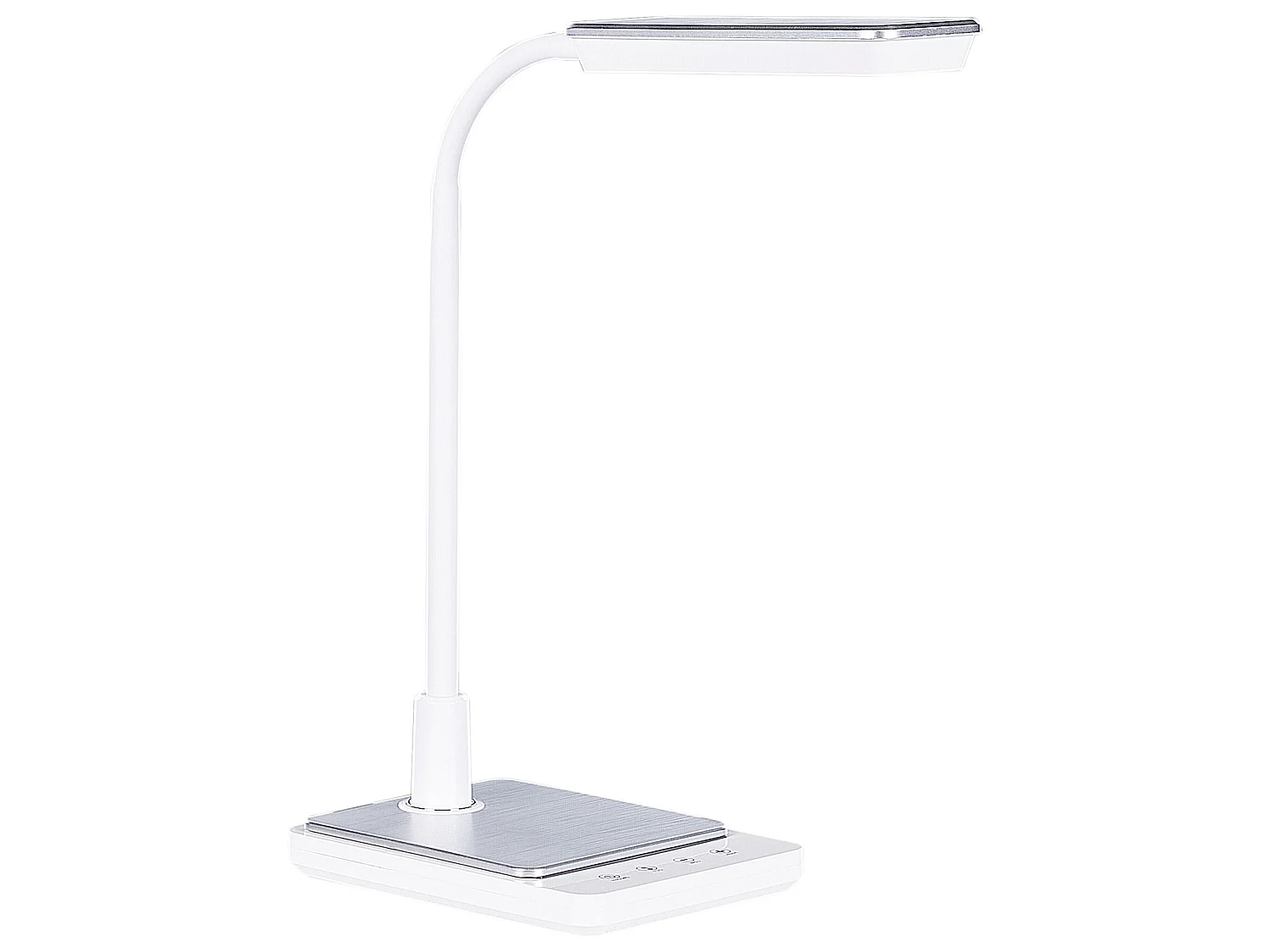 Lampe de bureau LED CENTAURUS Avec variateur Métal Blanc