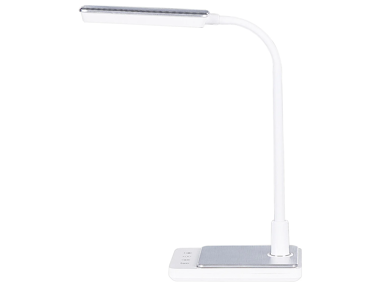Lampe de bureau LED CENTAURUS Avec variateur Métal Blanc