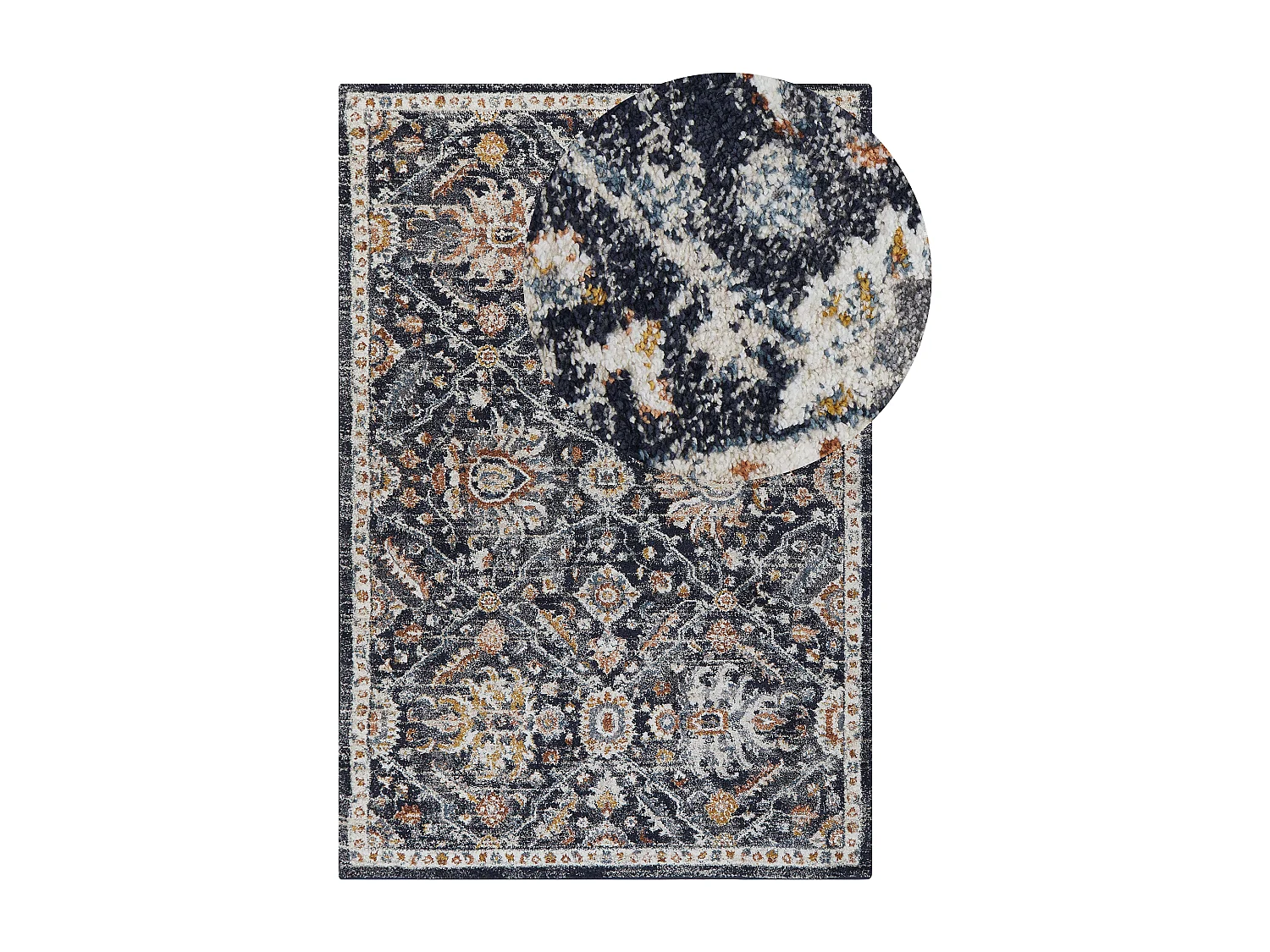 Tapis MALISHKA Bleu 200 x 300 cm