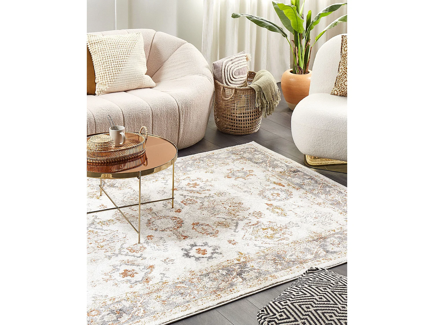 Tapis NURNUS Beige 200 x 300 cm
