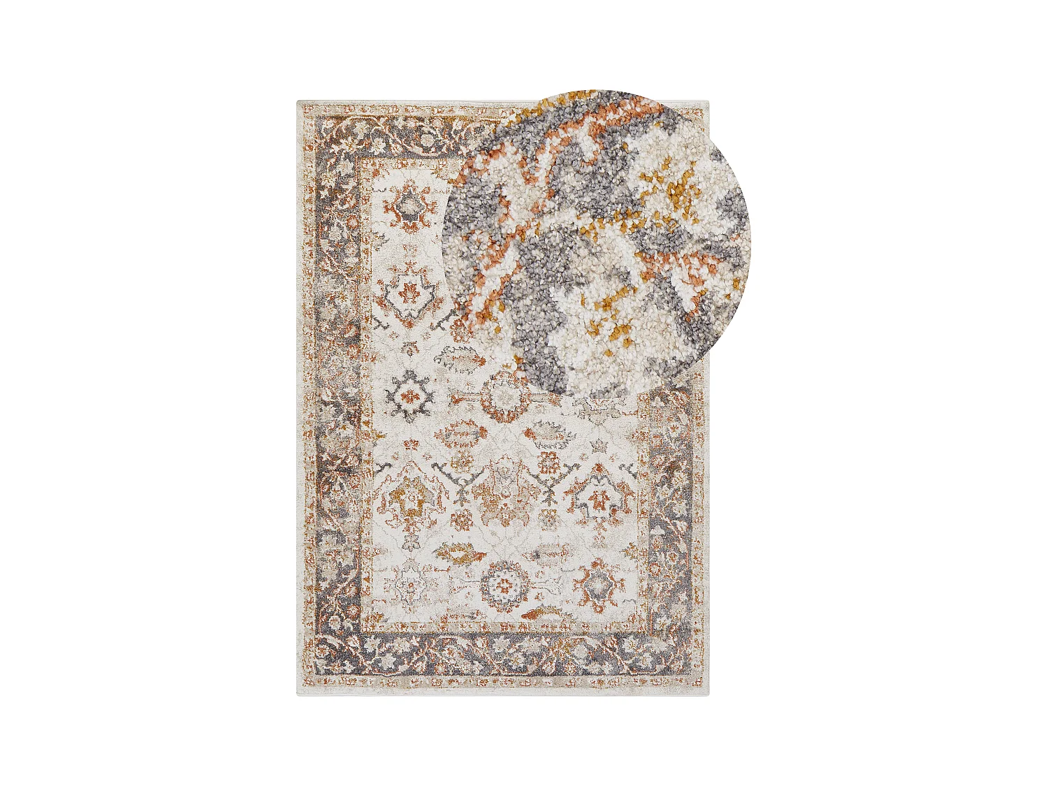 Vloerkleed polypropyleen beige 160 x 230 cm NURNUS