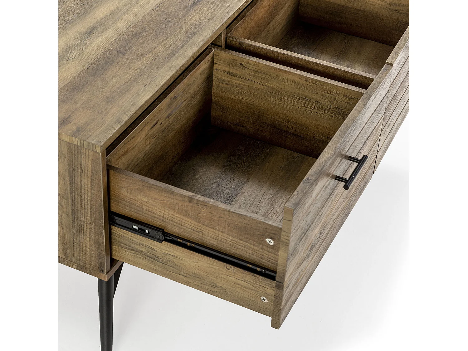 Mueble TV Clavel 2 cajones Color Rustic