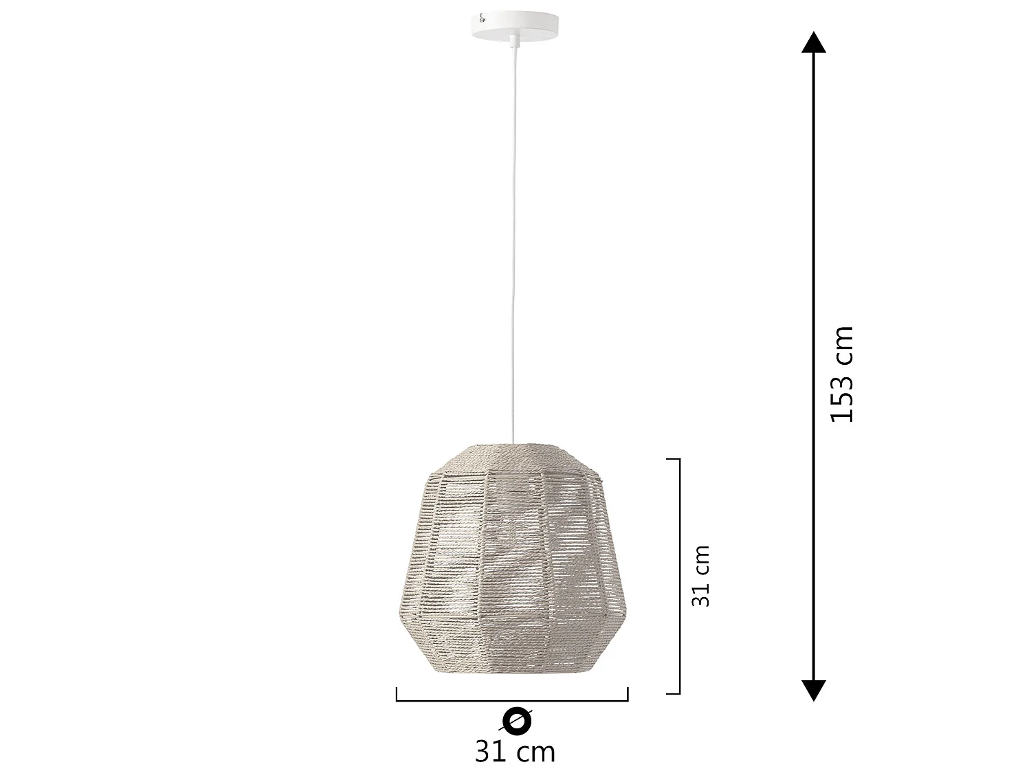 Pendelleuchten Akina durchmesser 31 cm