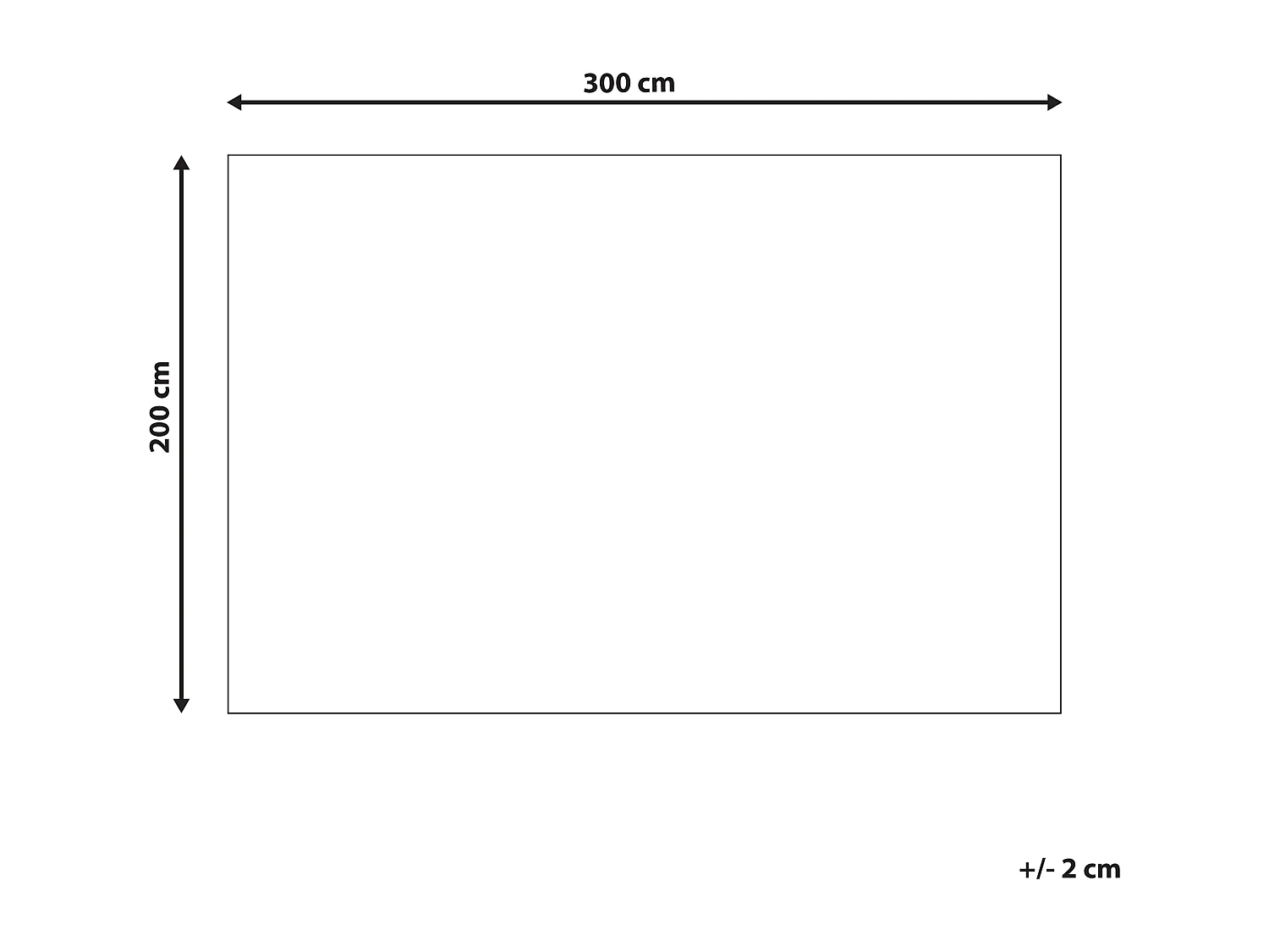 Vloerkleed polypropyleen meerkleurig 200 x 300 cm MARALIK