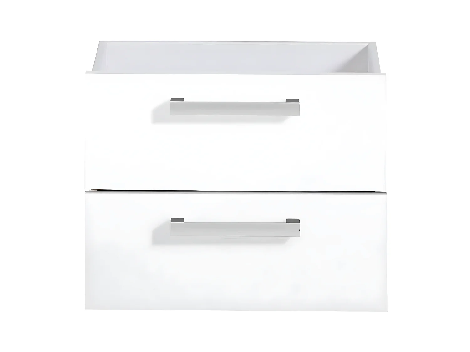 Assemblage 2 Tiroirs pour Étagère "Kazed" 42cm Blanc