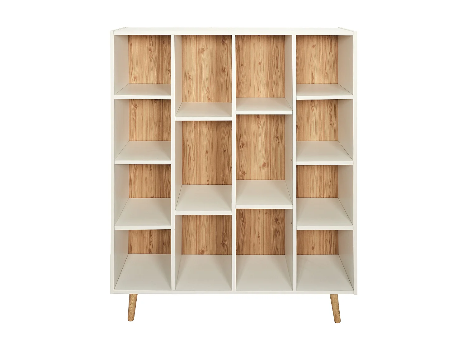Bibliotheque Suzanne Xl Blanc, Beige