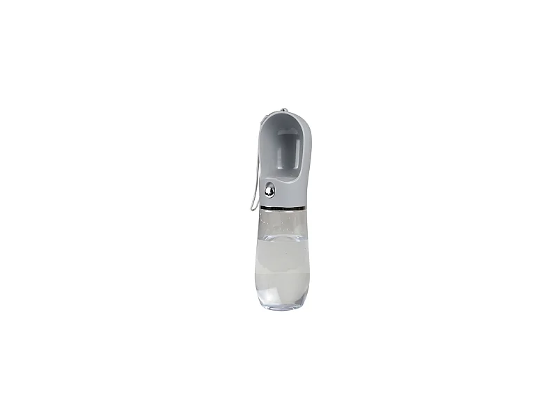 Gourde pour Chien "Nomade" 500ml Gris