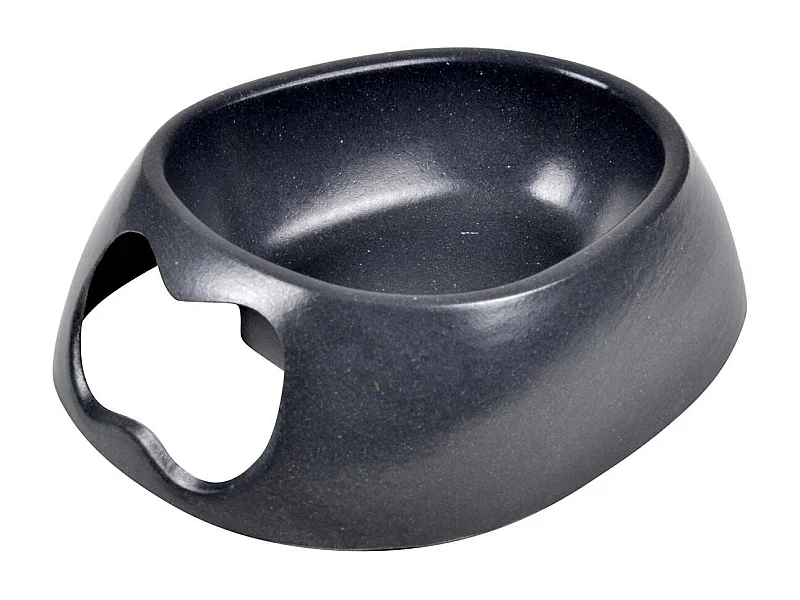 Gamelle pour Chien & Chat "Bambou" 22cm Anthracite