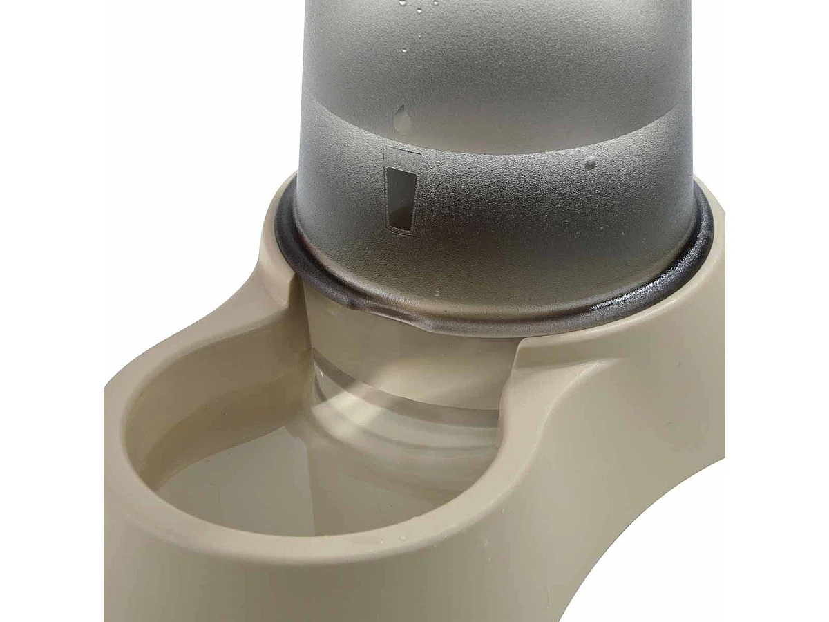 Distributeur pour Chien & Chat "Mocaccino" 1,5L Taupe