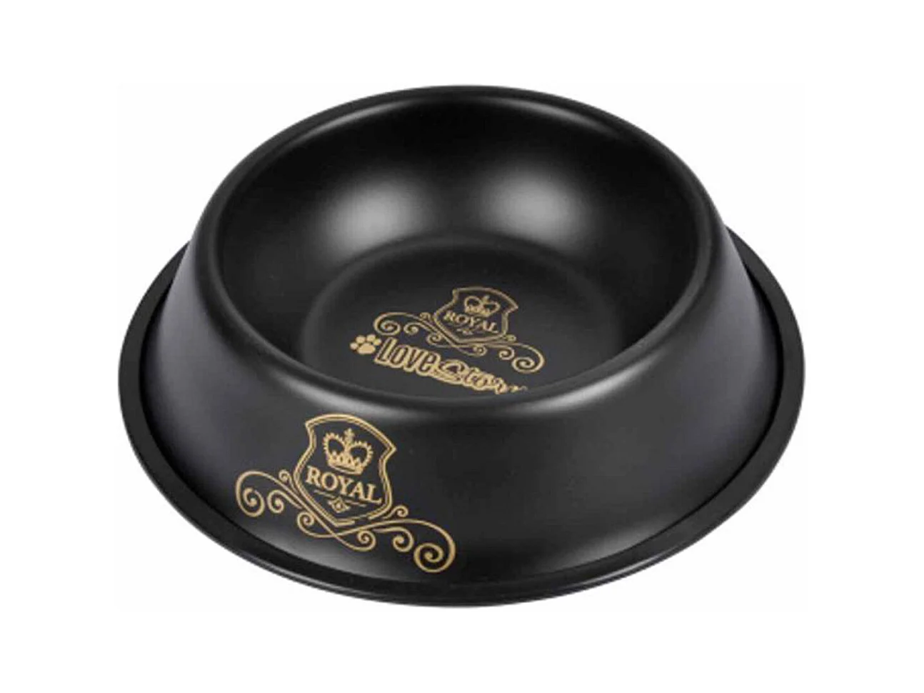 Gamelle pour Chien & Chat "Luxury" 21cm Noir