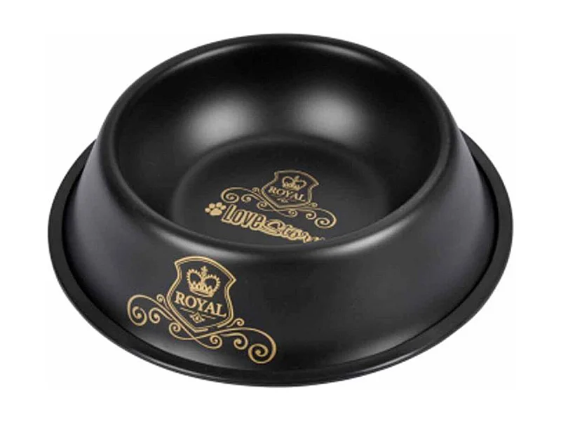 Gamelle pour Chien & Chat "Luxury" 21cm Noir