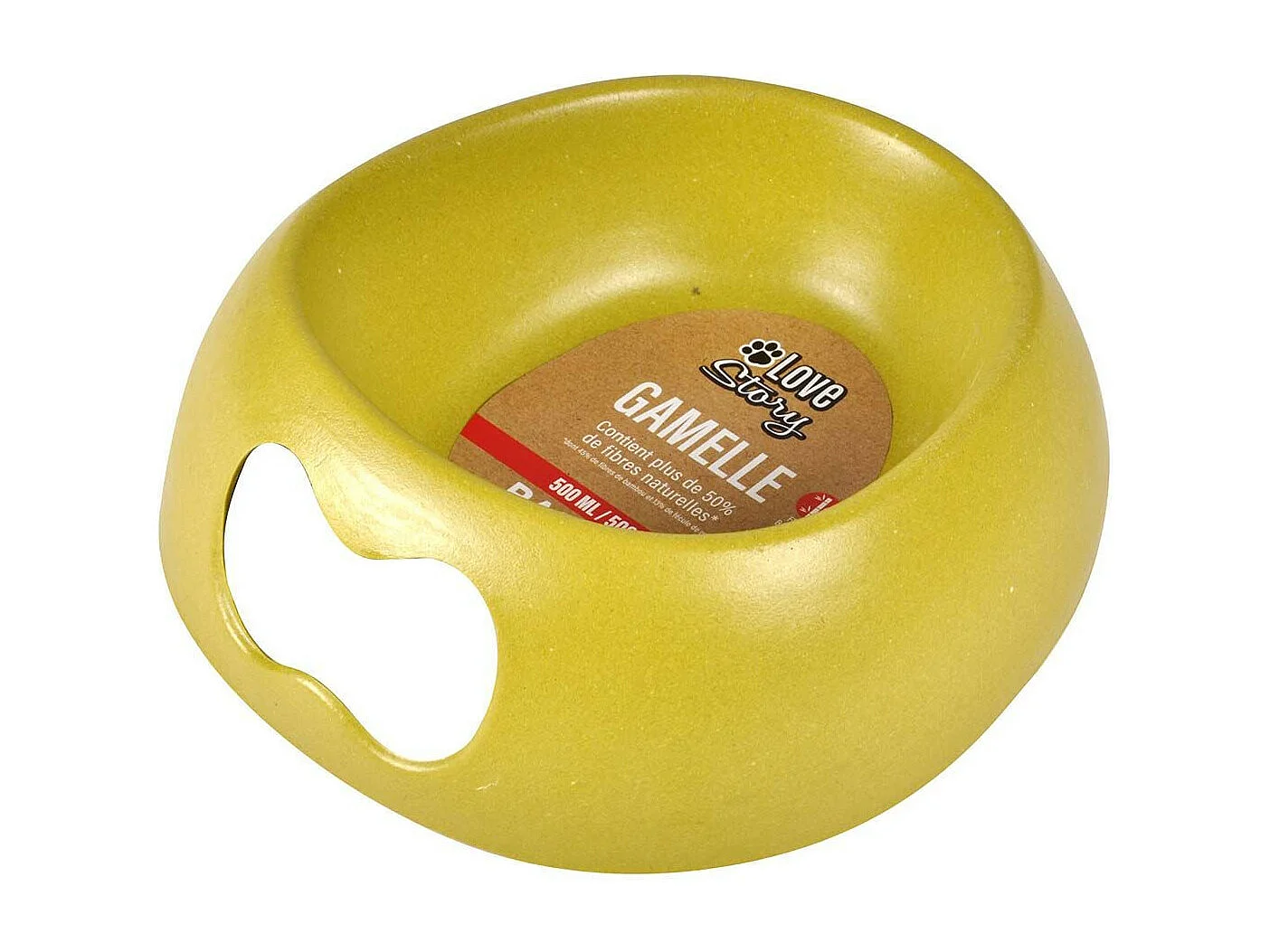 Gamelle pour Chien & Chat "Bambou" 22cm Vert